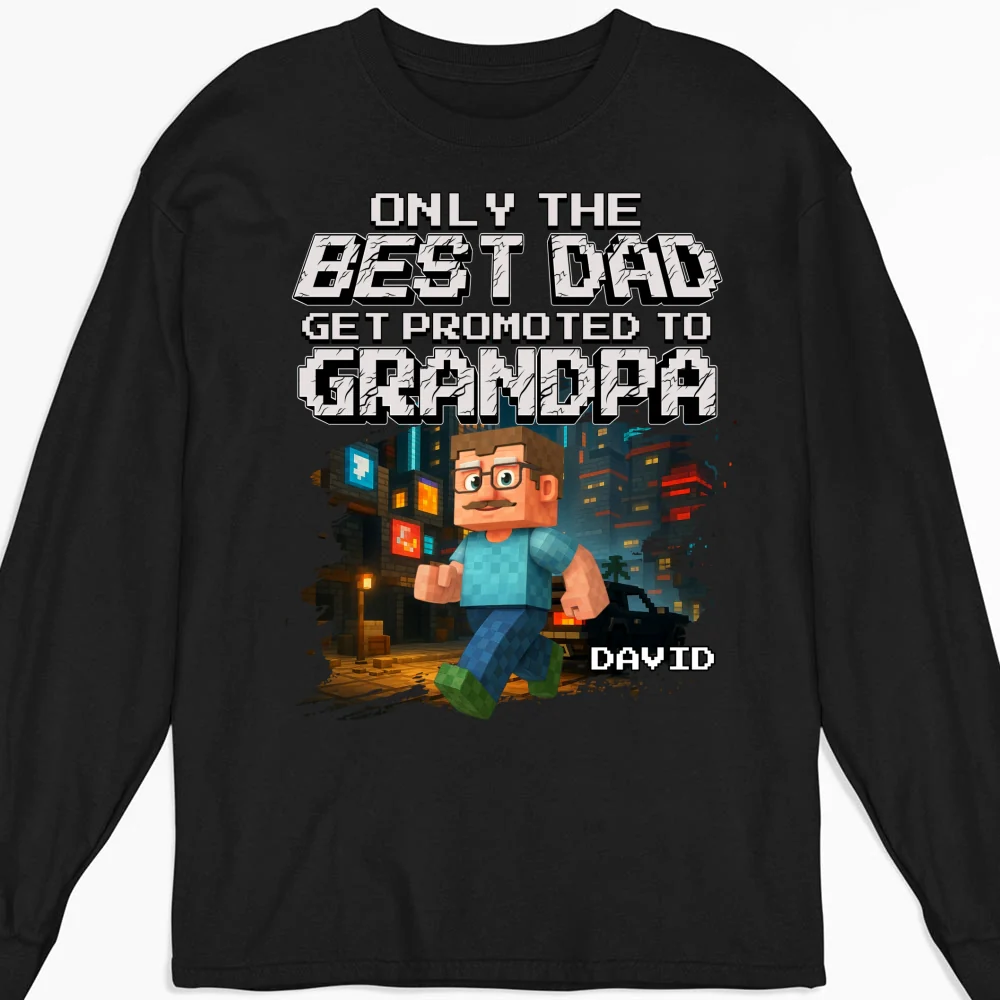 Soon To Be Grandpa - Personalized Custom Shirt - Image 10