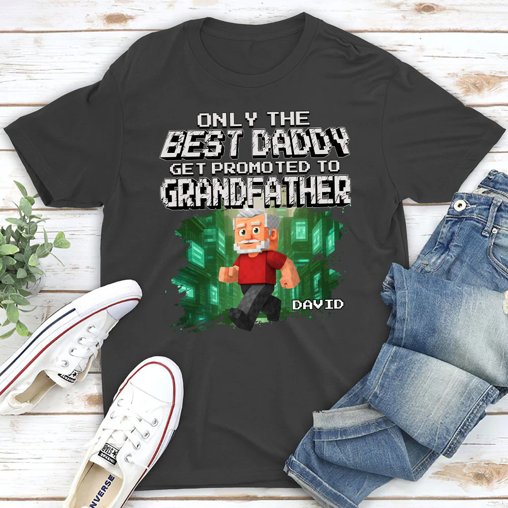Soon To Be Grandpa - Personalized Custom Shirt - Image 3
