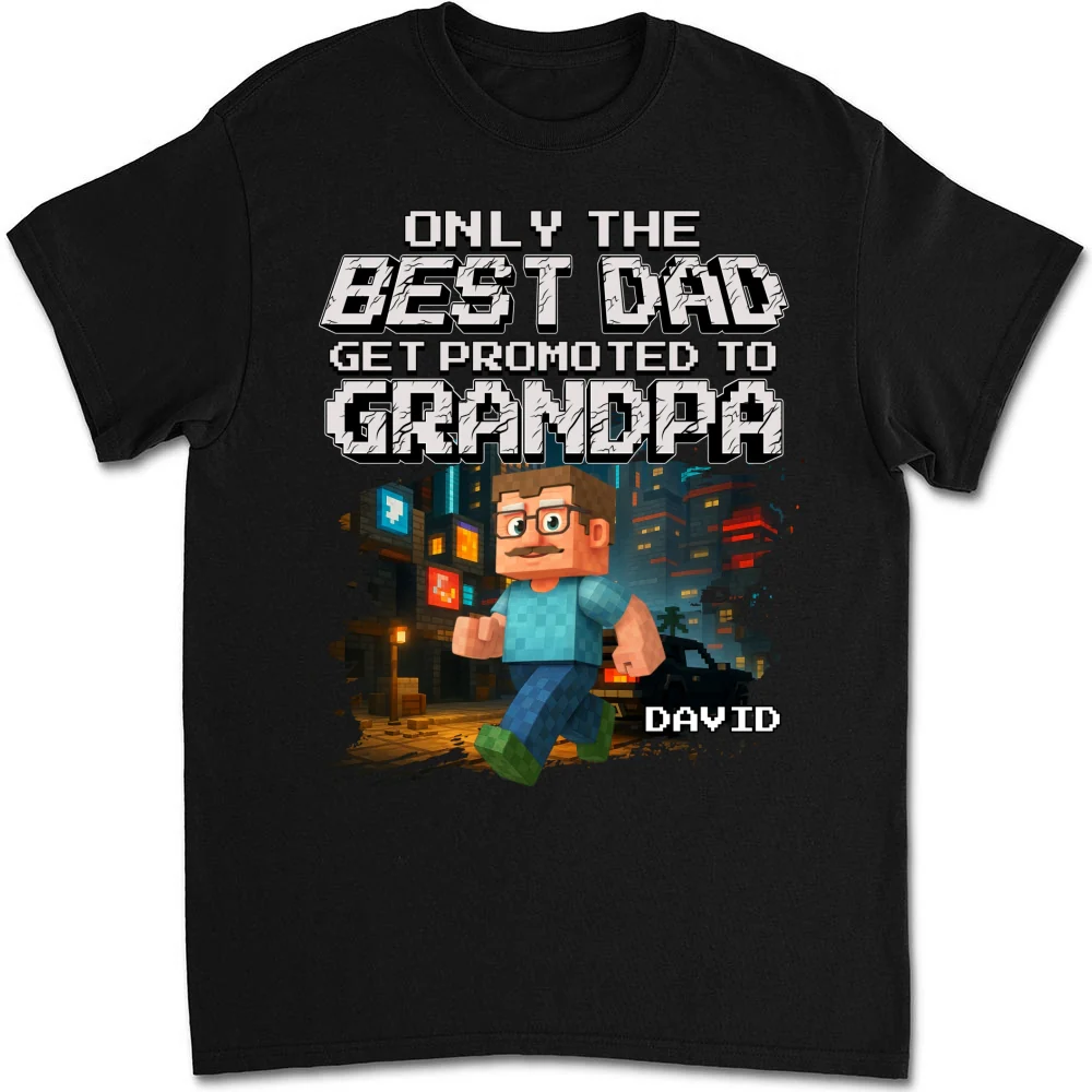 Soon To Be Grandpa - Personalized Custom Shirt - Image 6