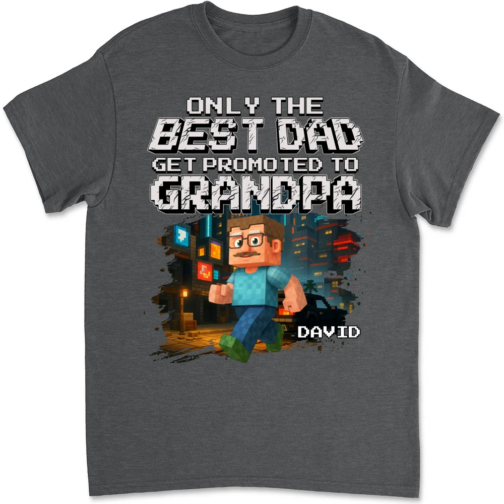 Soon To Be Grandpa - Personalized Custom Shirt - Image 7