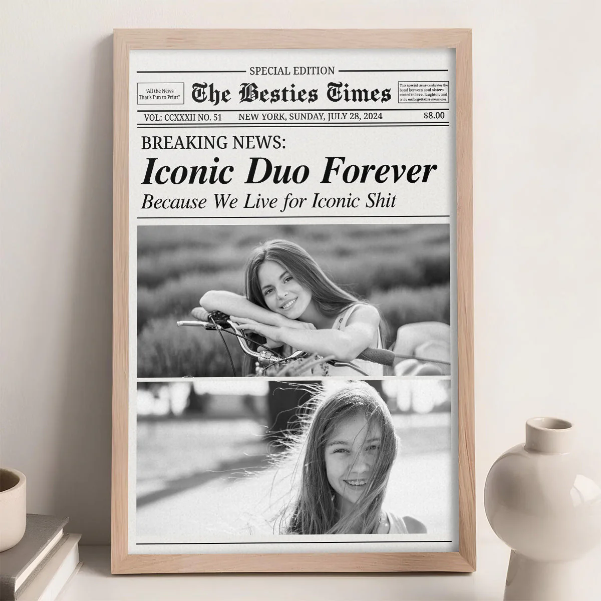 Soul Sisters Forever - Personalized Custom Poster - Image 3