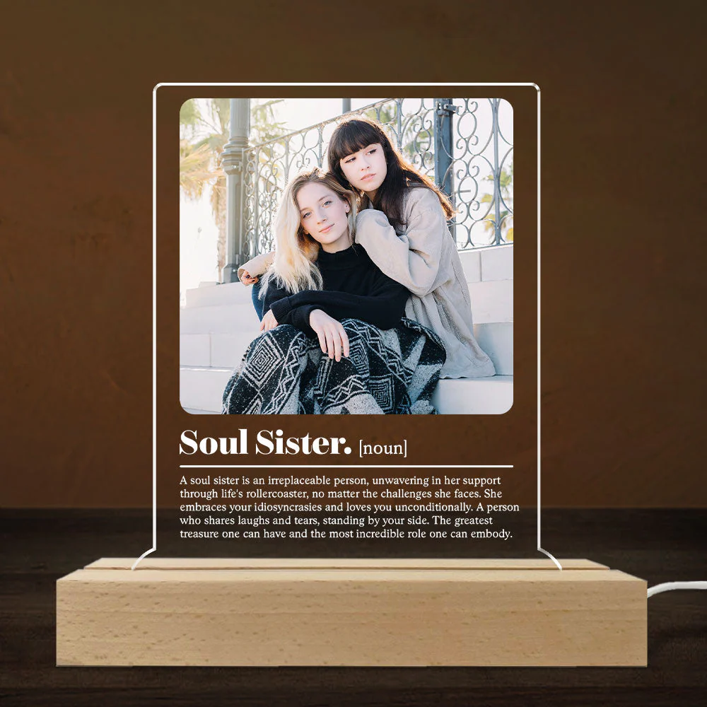 Soul Sisters - Personalized Custom LED Light - Image 3