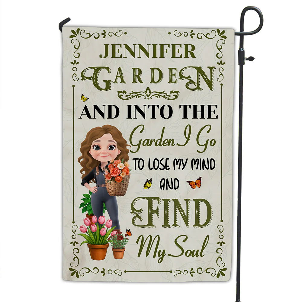 Soulful Garden - Personalized Custom Flag