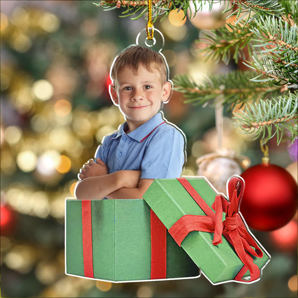 Special Christmas Gift - Personalized Custom Acrylic Ornament - Image 3