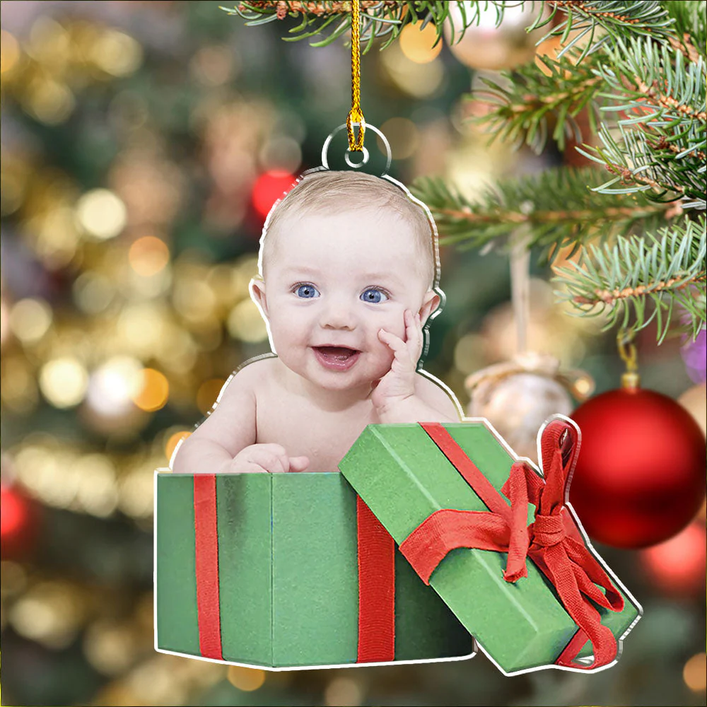 Special Christmas Gift - Personalized Custom Acrylic Ornament - Image 4