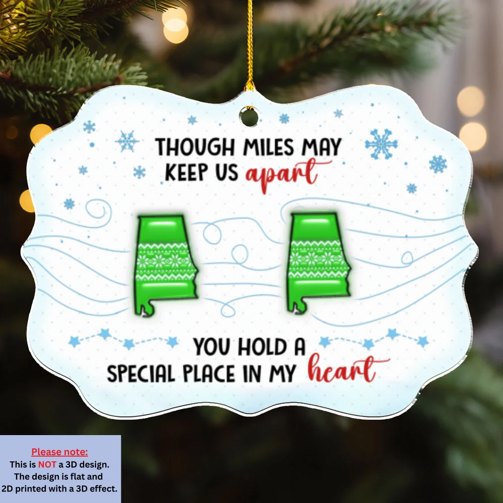 Special Place - Personalized Custom Acrylic Ornament - Image 6