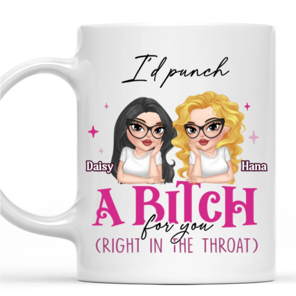 Spicy Besties - Personalized Custom Coffee Mug - Image 7