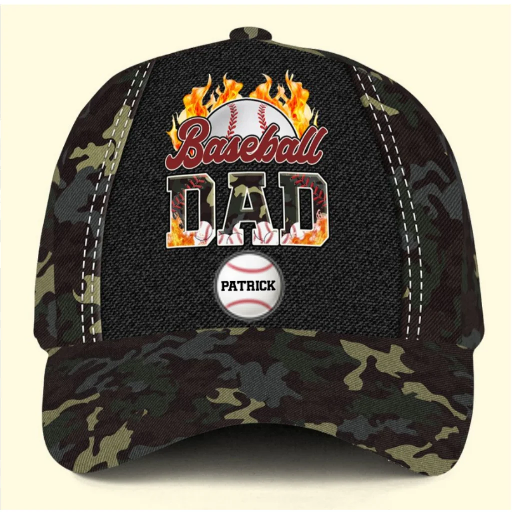 Sport Dad - Personalized Custom Classic Cap - Image 6