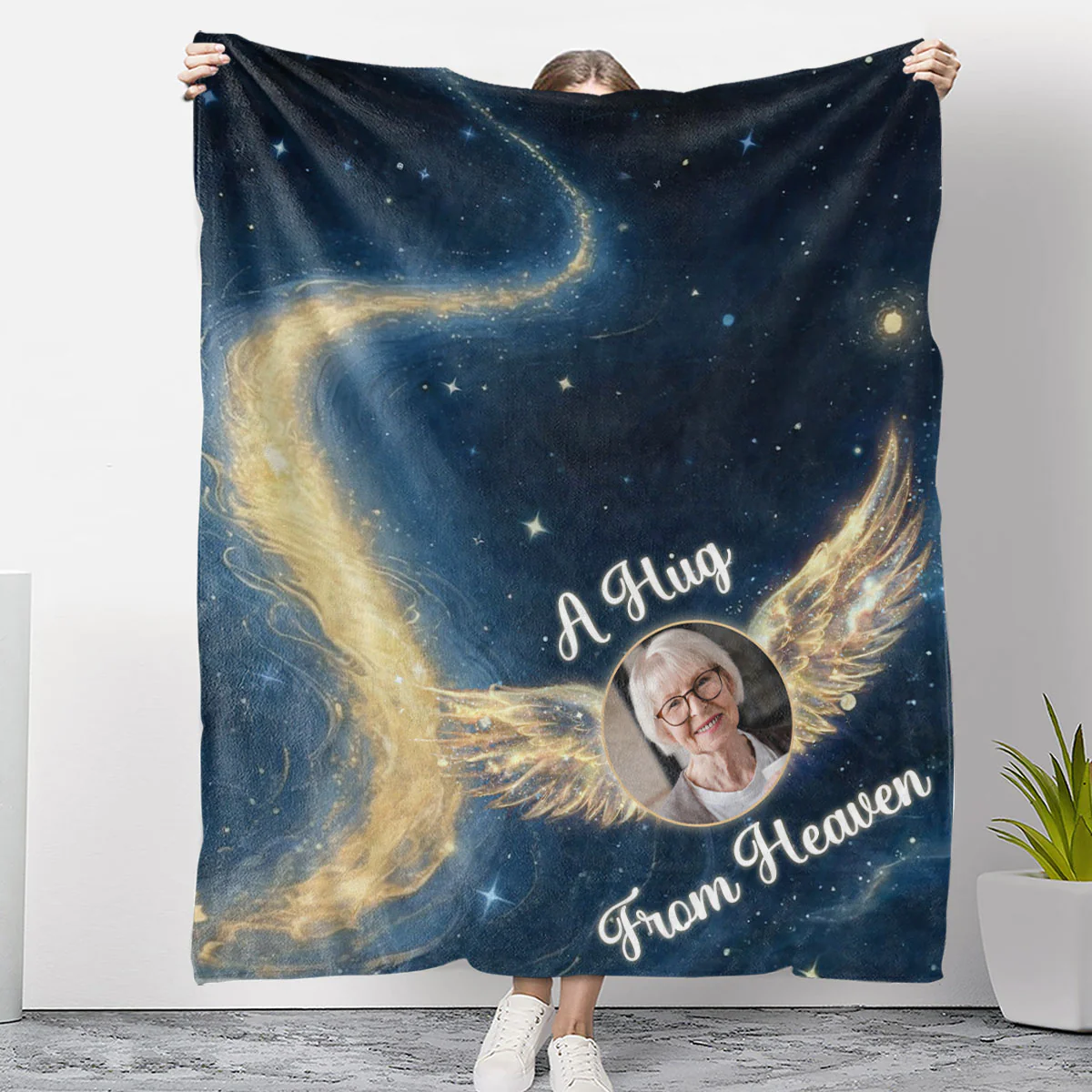 Starry Nights - Personalized Custom Fleece Blanket