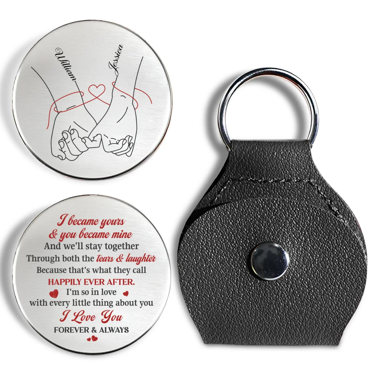 Stay Together - Personalized Custom Pocket Hug - Image 7