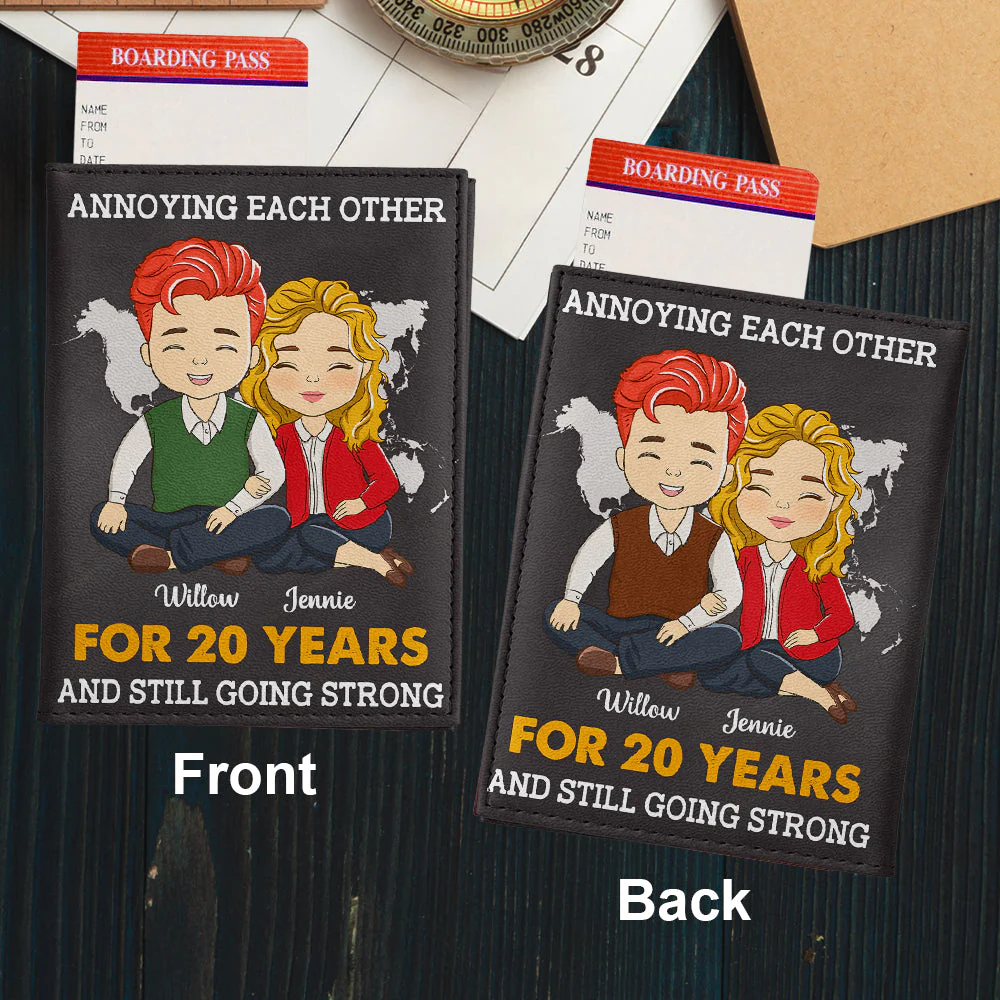 Still Going Strong - Personalized Custom Passport Cover - Image 3