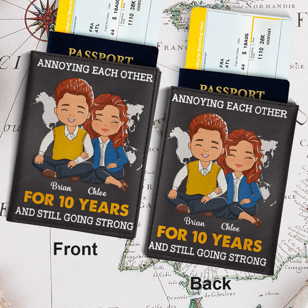 Still Going Strong - Personalized Custom Passport Cover - Image 4