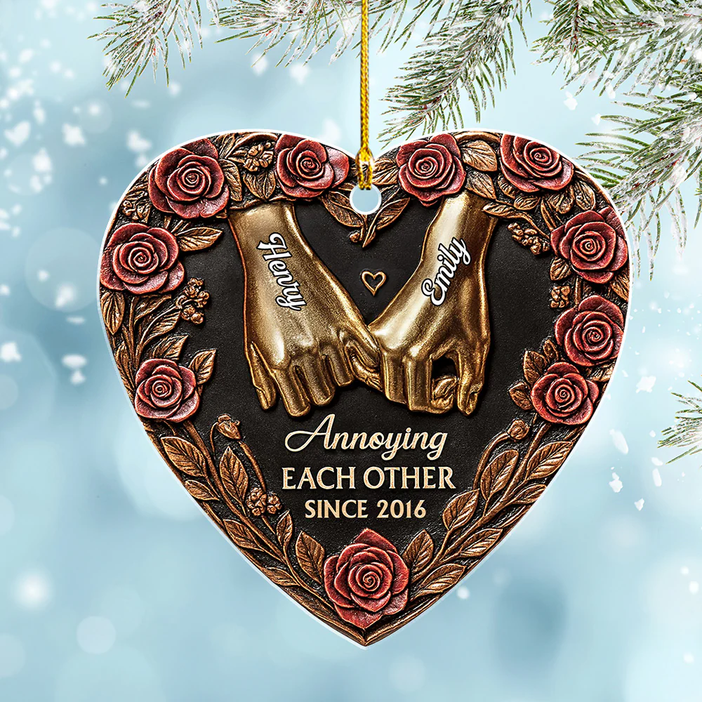 Still In Love - Personalized Custom Acrylic Ornament - Image 5