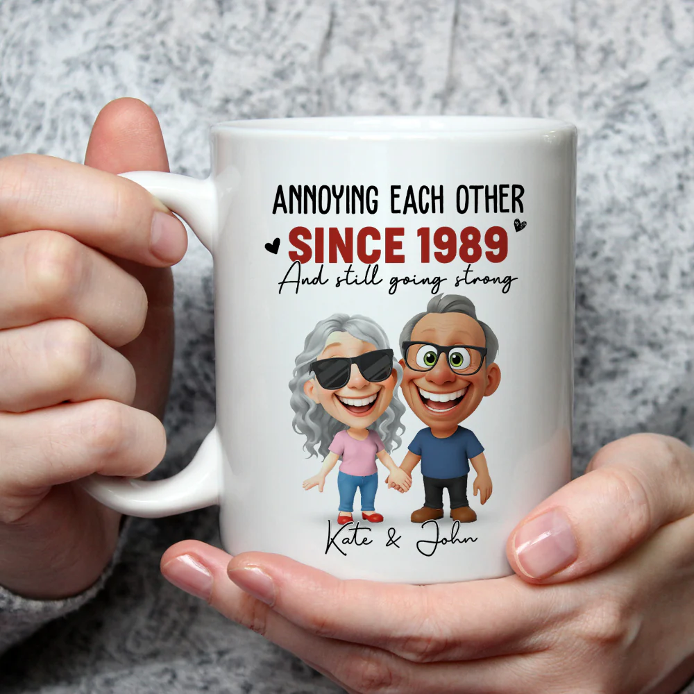 Still Laughing Still Loving Always - Personalized Custom Coffee Mug - Image 4