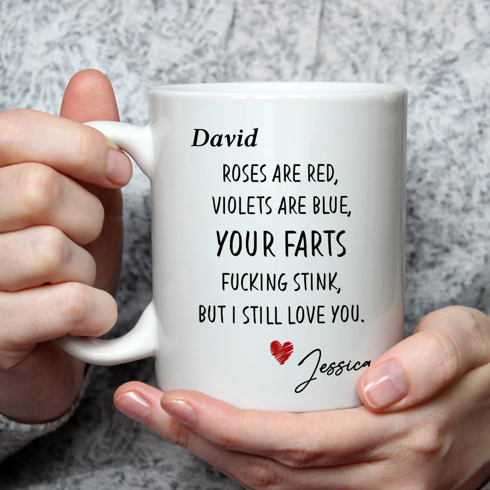 Still Love You Fart Machine - Personalized Custom Coffee Mug - Image 2