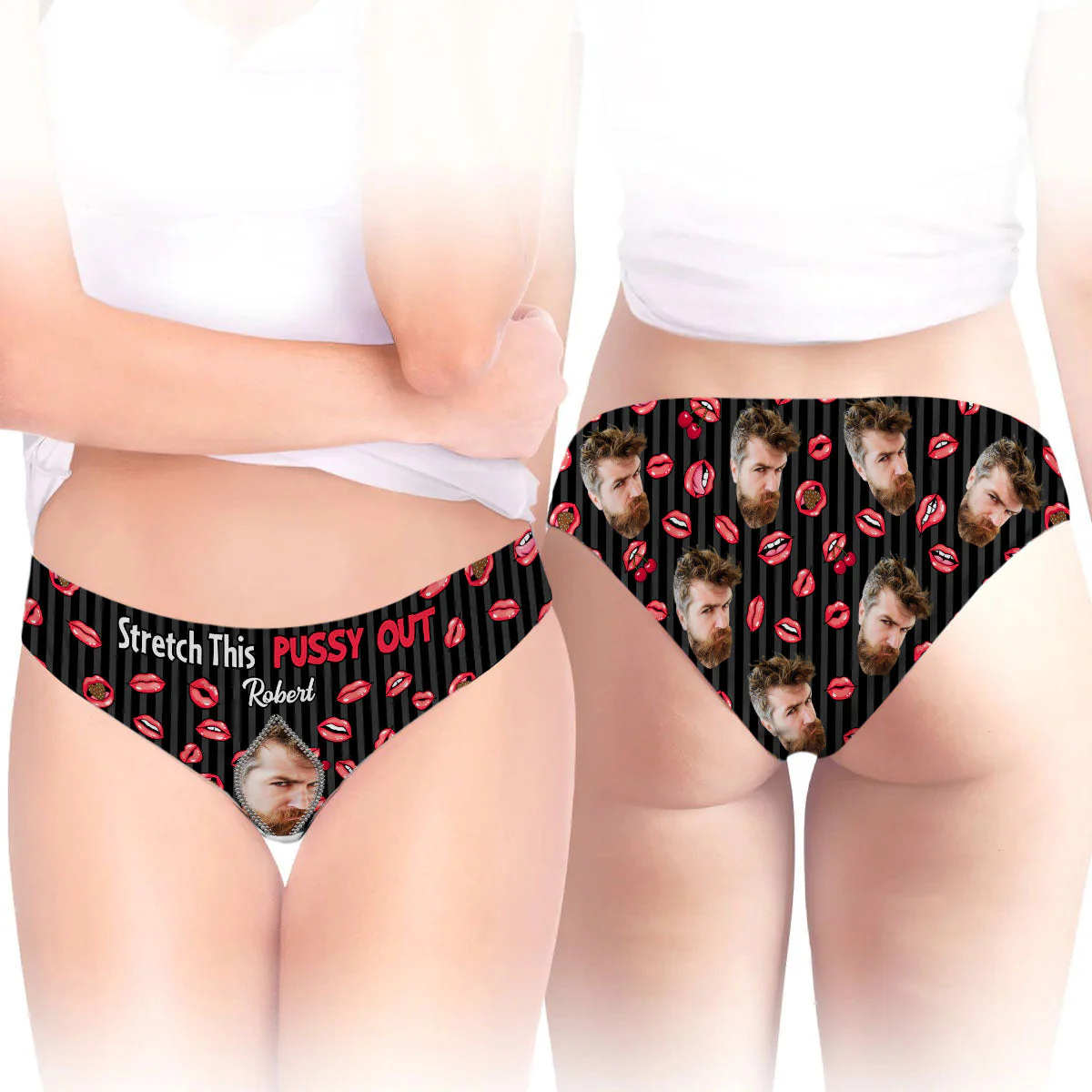 Stretch This Out - Personalized Women Briefs - Image 2