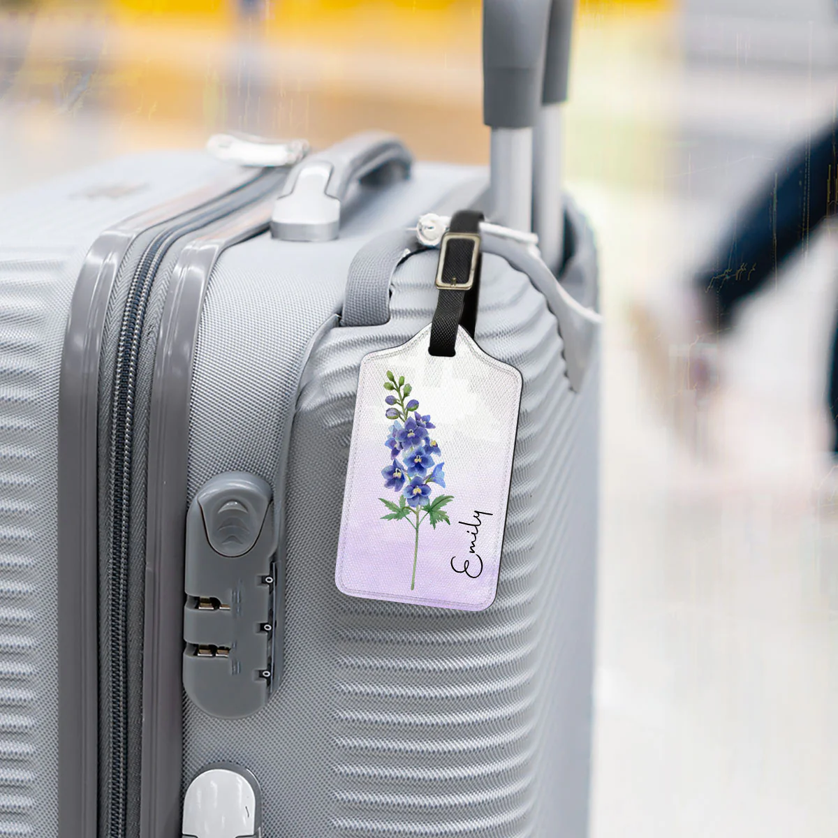Summer Is Calling - Personalized Custom Luggage Tag - Image 3