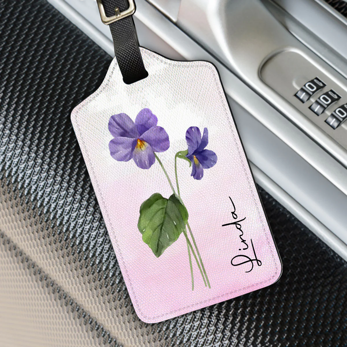 Summer Is Calling - Personalized Custom Luggage Tag - Image 6