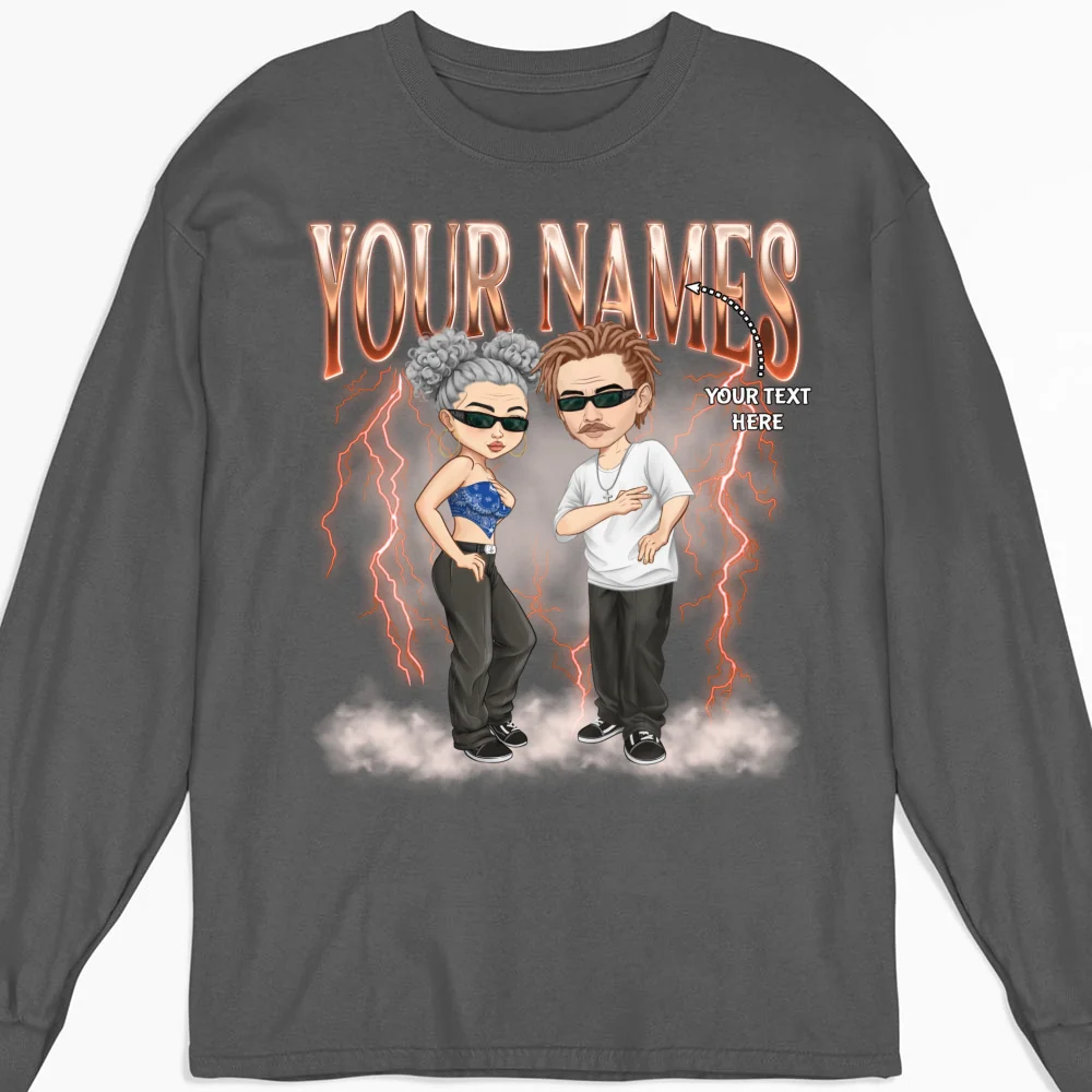 Swag Couple - Personalized Custom Shirt - Image 12