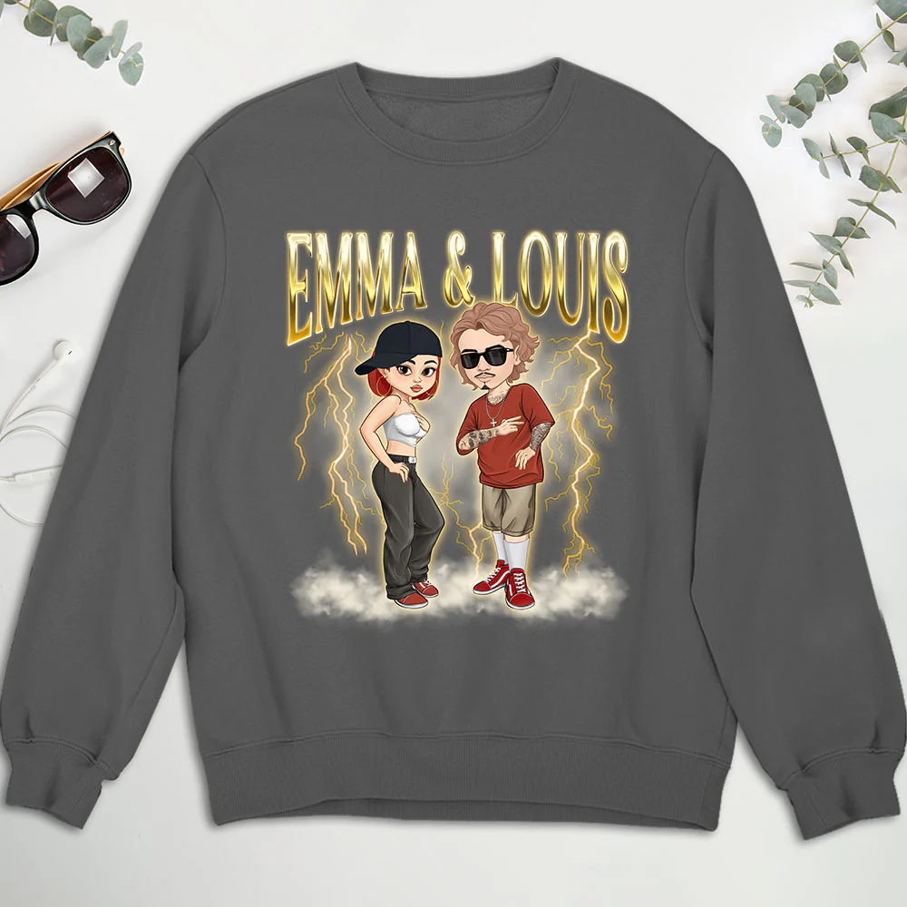Swag Couple - Personalized Custom Shirt - Image 4