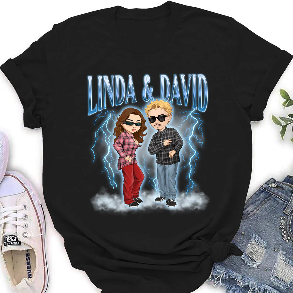 Swag Couple - Personalized Custom Shirt - Image 5