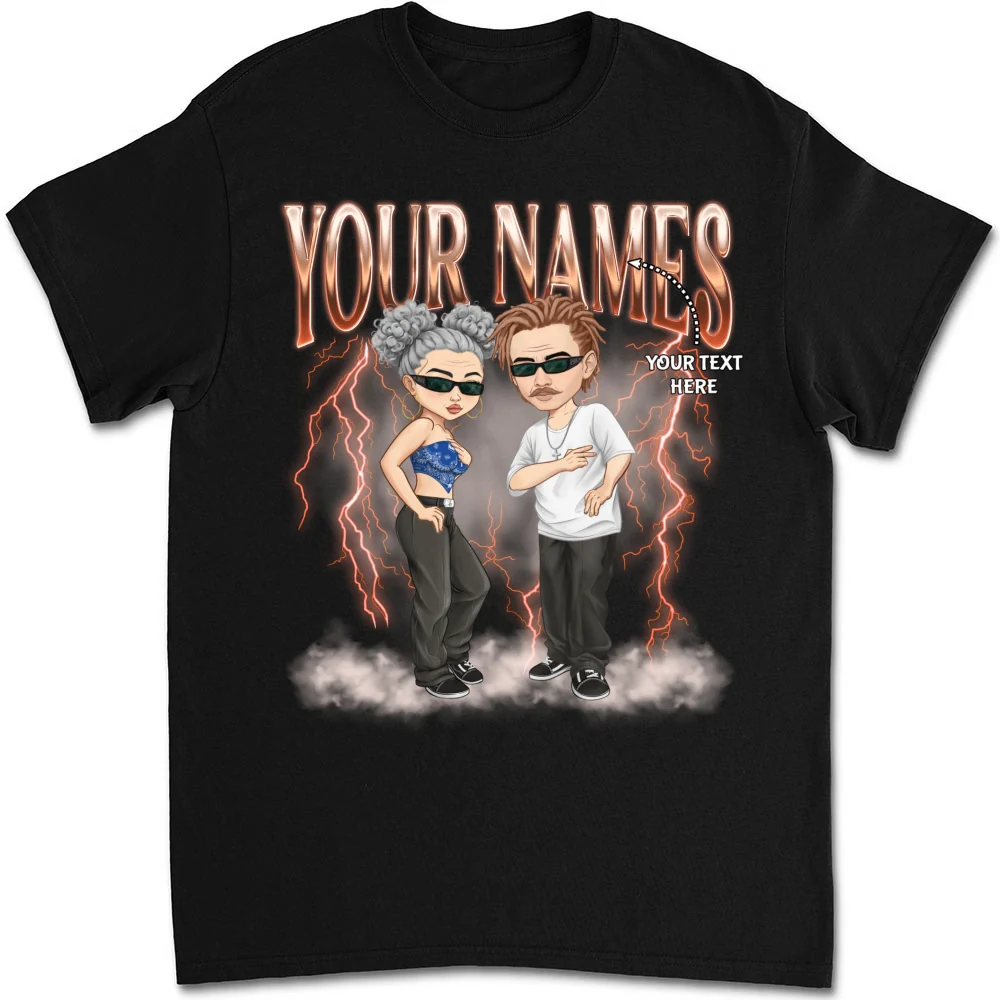 Swag Couple - Personalized Custom Shirt - Image 7