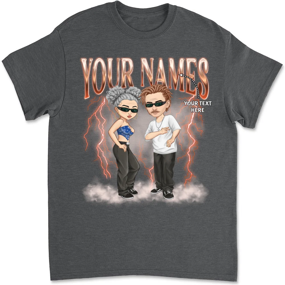 Swag Couple - Personalized Custom Shirt - Image 8