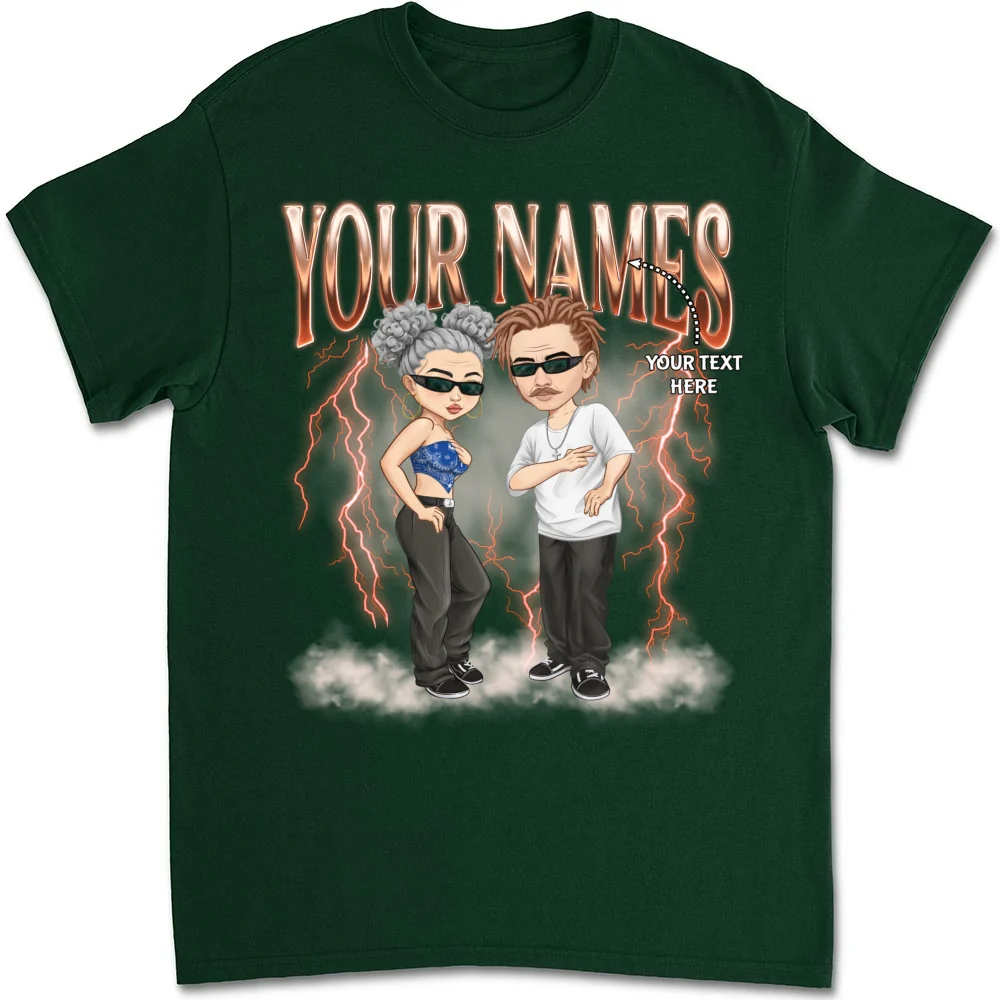 Swag Couple - Personalized Custom Shirt - Image 9
