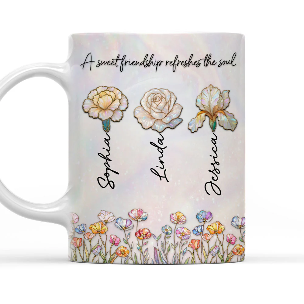 Sweet Friendship Bible - Personalized Custom Coffee Mug