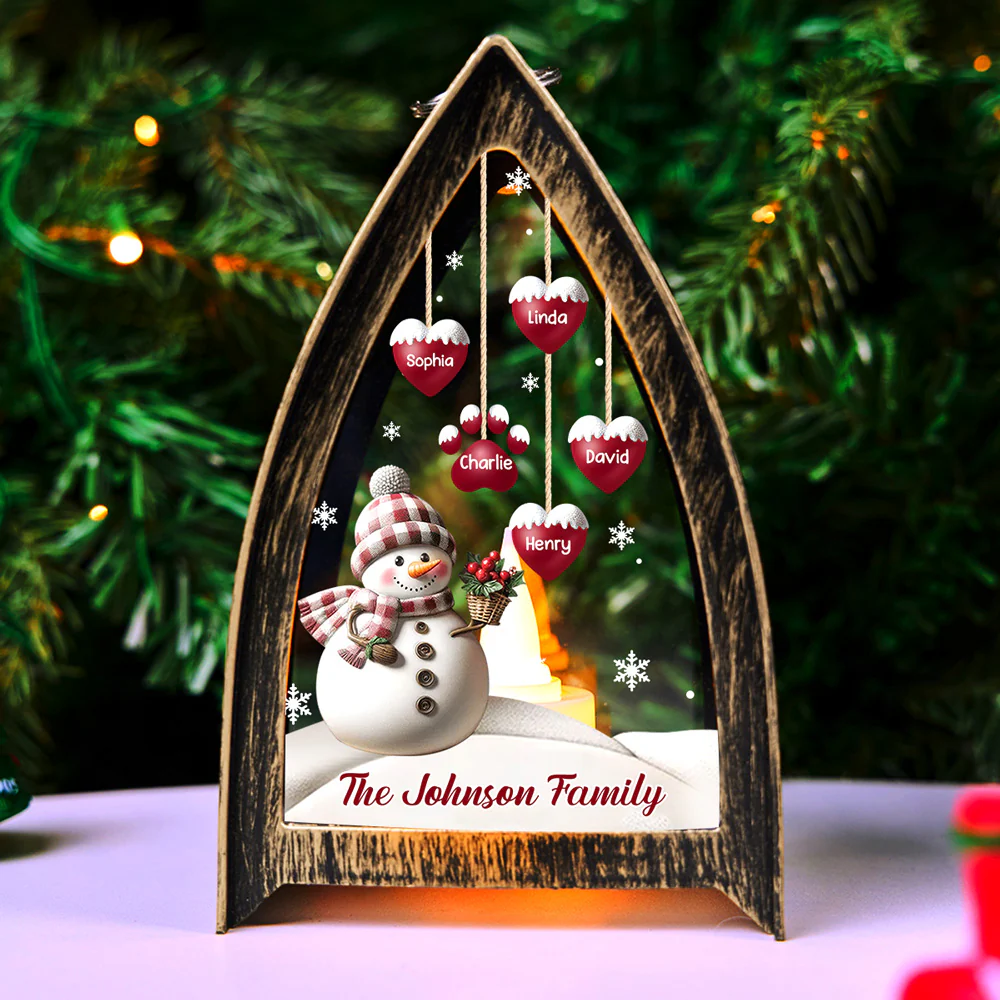 Sweet Heart - Personalized Custom Table Lantern