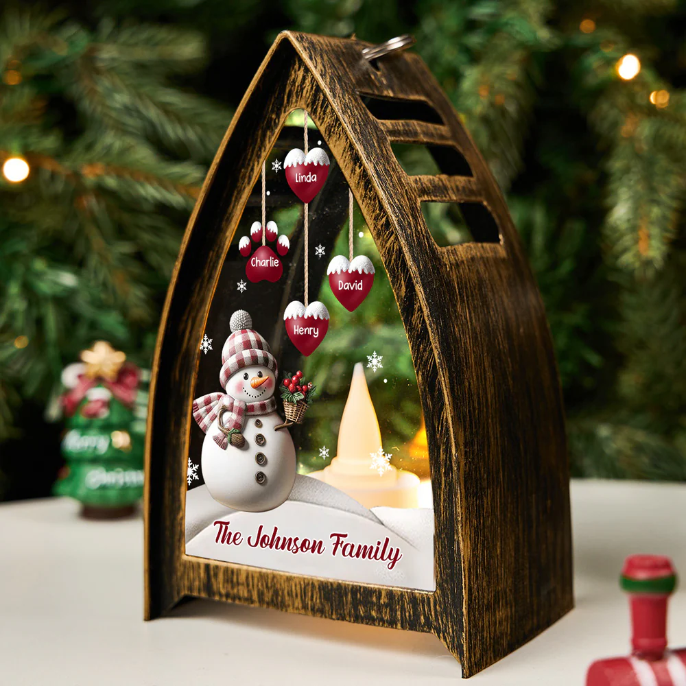 Sweet Heart - Personalized Custom Table Lantern - Image 3