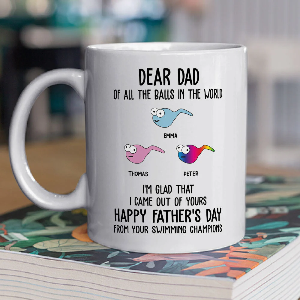 Swimming Champions - Personalized Custom Coffee Mug - Image 4