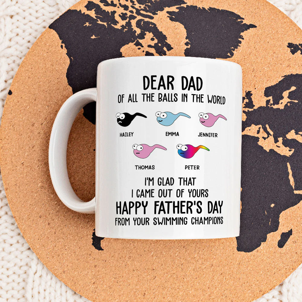 Swimming Champions - Personalized Custom Coffee Mug - Image 5