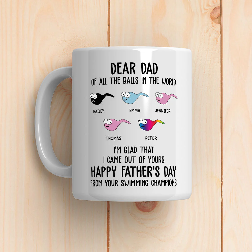 Swimming Champions - Personalized Custom Coffee Mug - Image 6