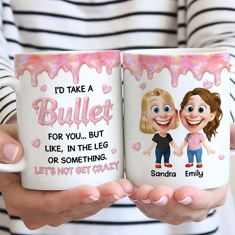 Take A Fall Just For You - Personalized Custom 3D Inflated Effect Mug - Image 4