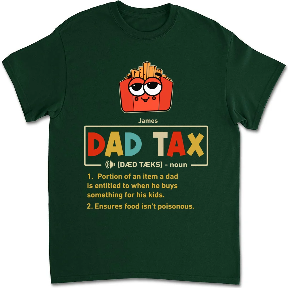 Taste Test Approved By Dad - Personalized Custom Shirt - Image 13