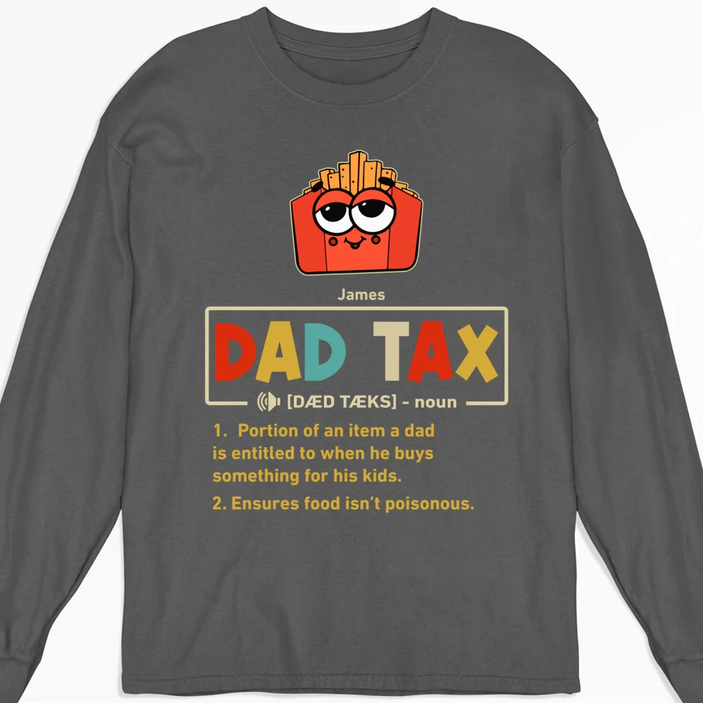 Taste Test Approved By Dad - Personalized Custom Shirt - Image 16