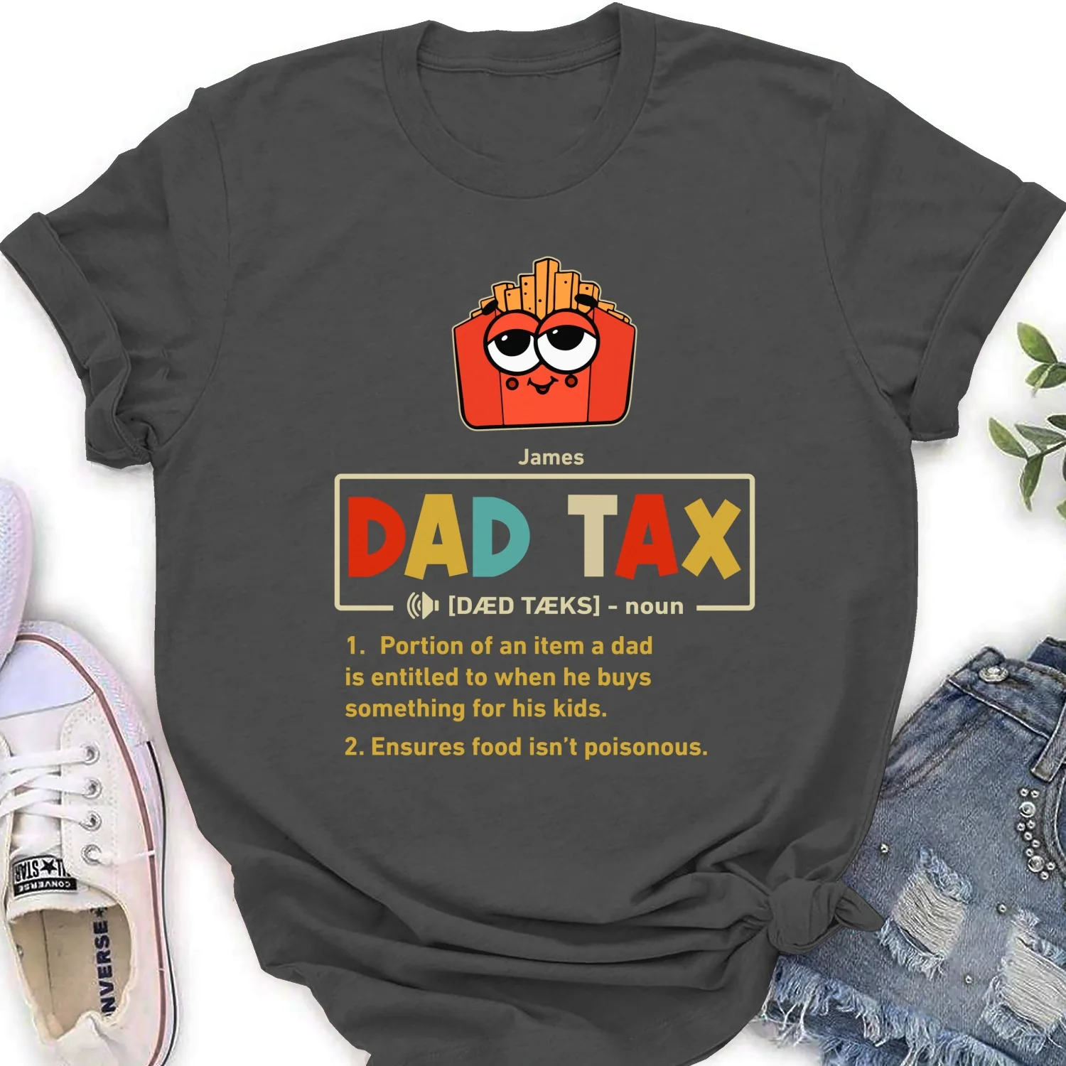 Taste Test Approved By Dad - Personalized Custom Shirt - Image 22