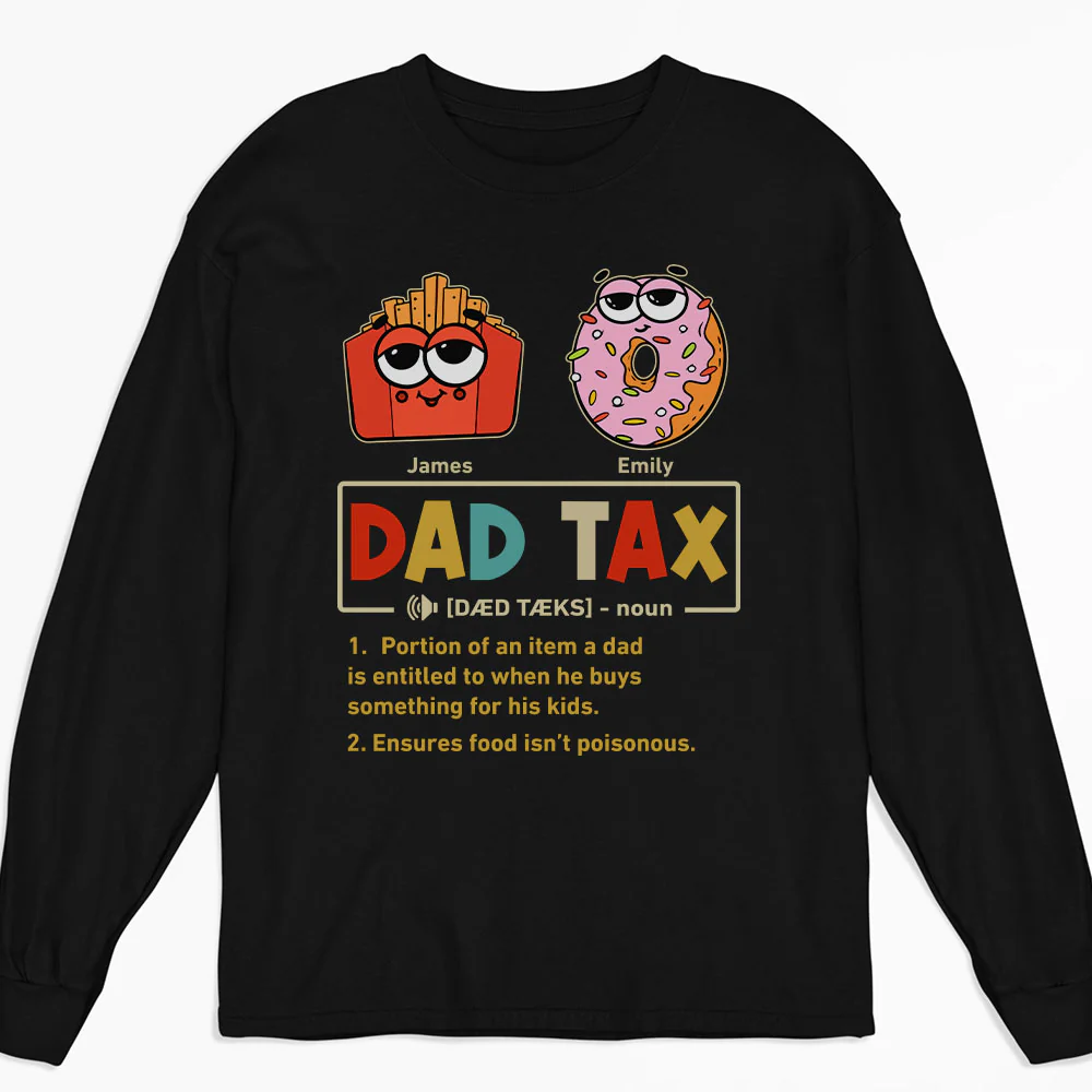 Taste Test Approved By Dad - Personalized Custom Shirt - Image 6