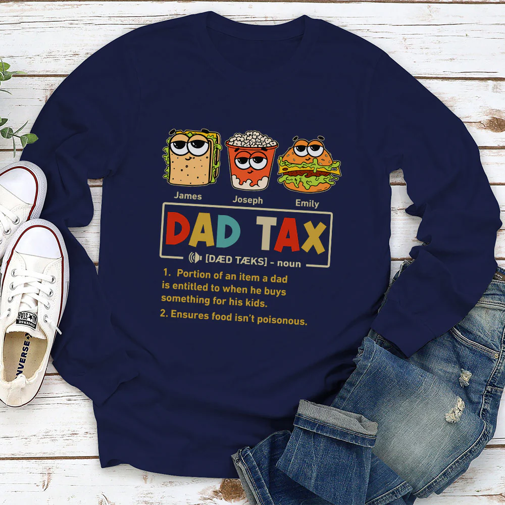 Taste Test Approved By Dad - Personalized Custom Shirt - Image 7