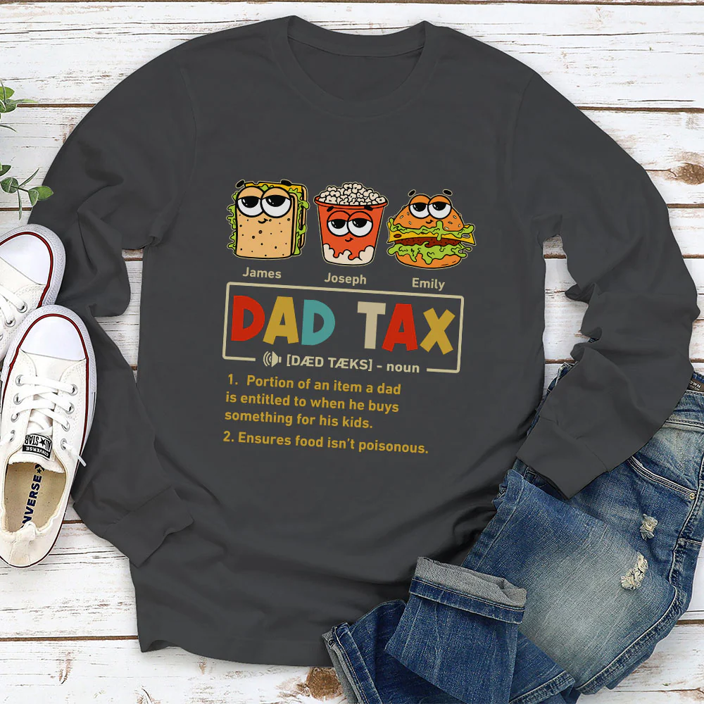 Taste Test Approved By Dad - Personalized Custom Shirt - Image 9