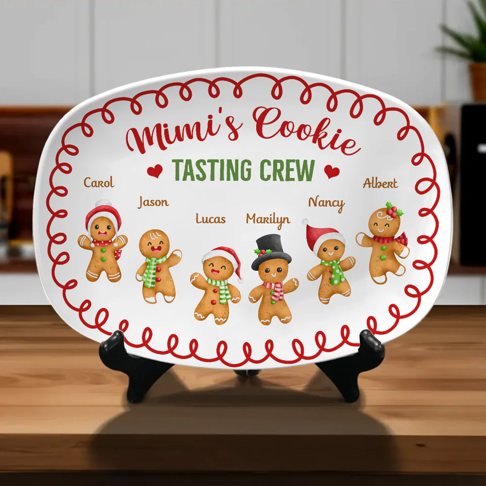 Tasting Crew Of Grandma - Personalized Custom Platter - Image 4