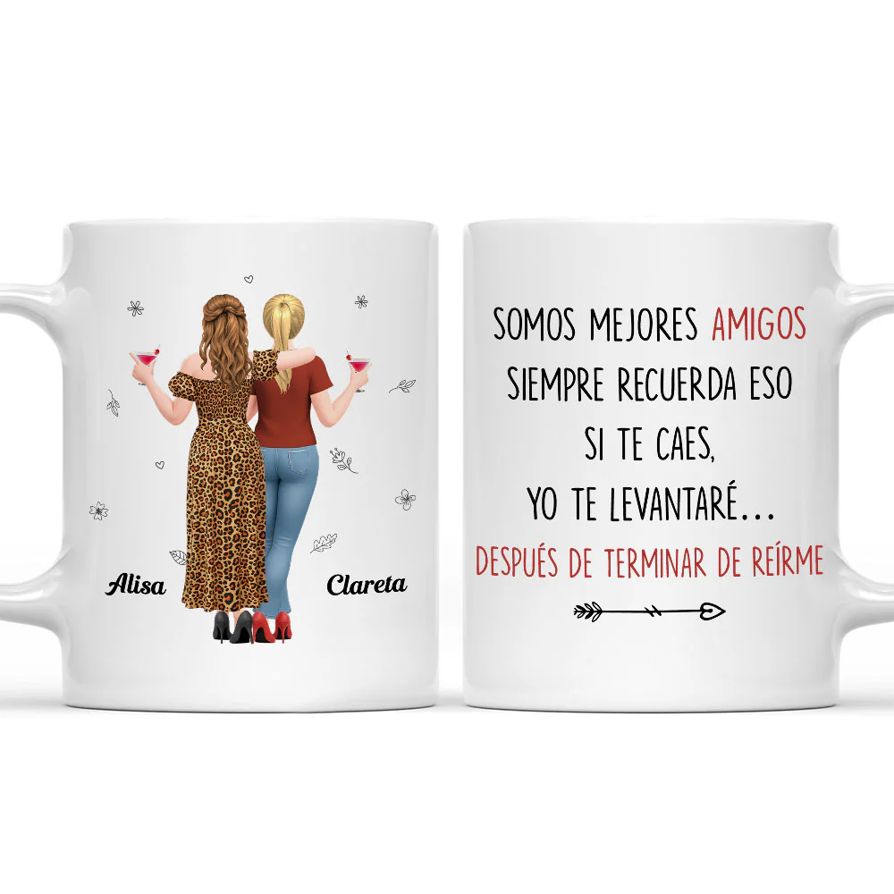 Te recogeré después – Taza de café personalizada customizada
