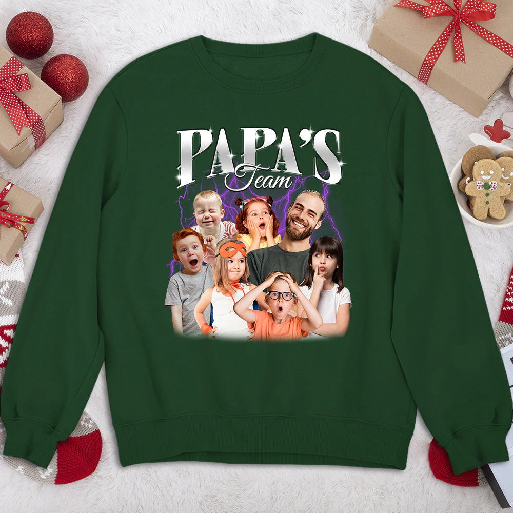 Team Of Daddy - Personalized Custom Shirt - Image 6
