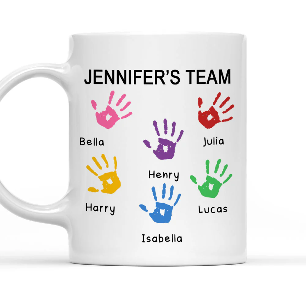 Team Spirit - Personalized Custom Coffee Mug