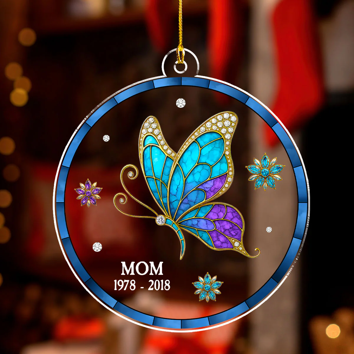 Tears In Heaven - Personalized Custom Acrylic Ornament - Image 2
