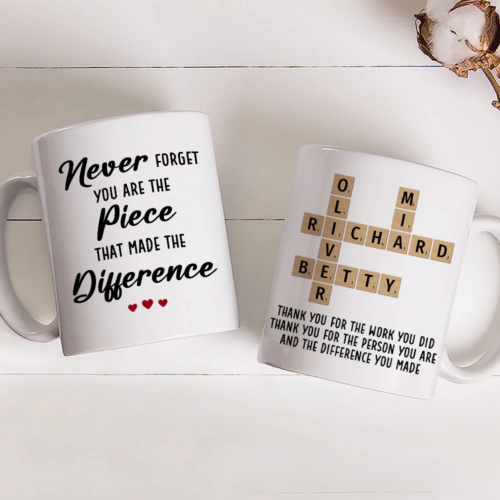 Thank You For All - Personalized Custom Coffee Mug - Image 2
