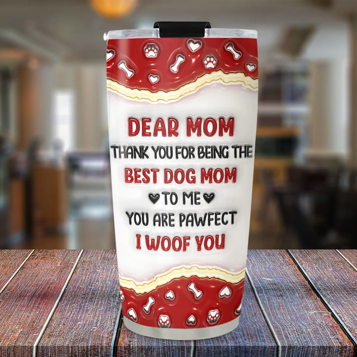 Thank You For Being My Best Family - Personalized Custom 3D Inflated Effect Tumbler - Image 5