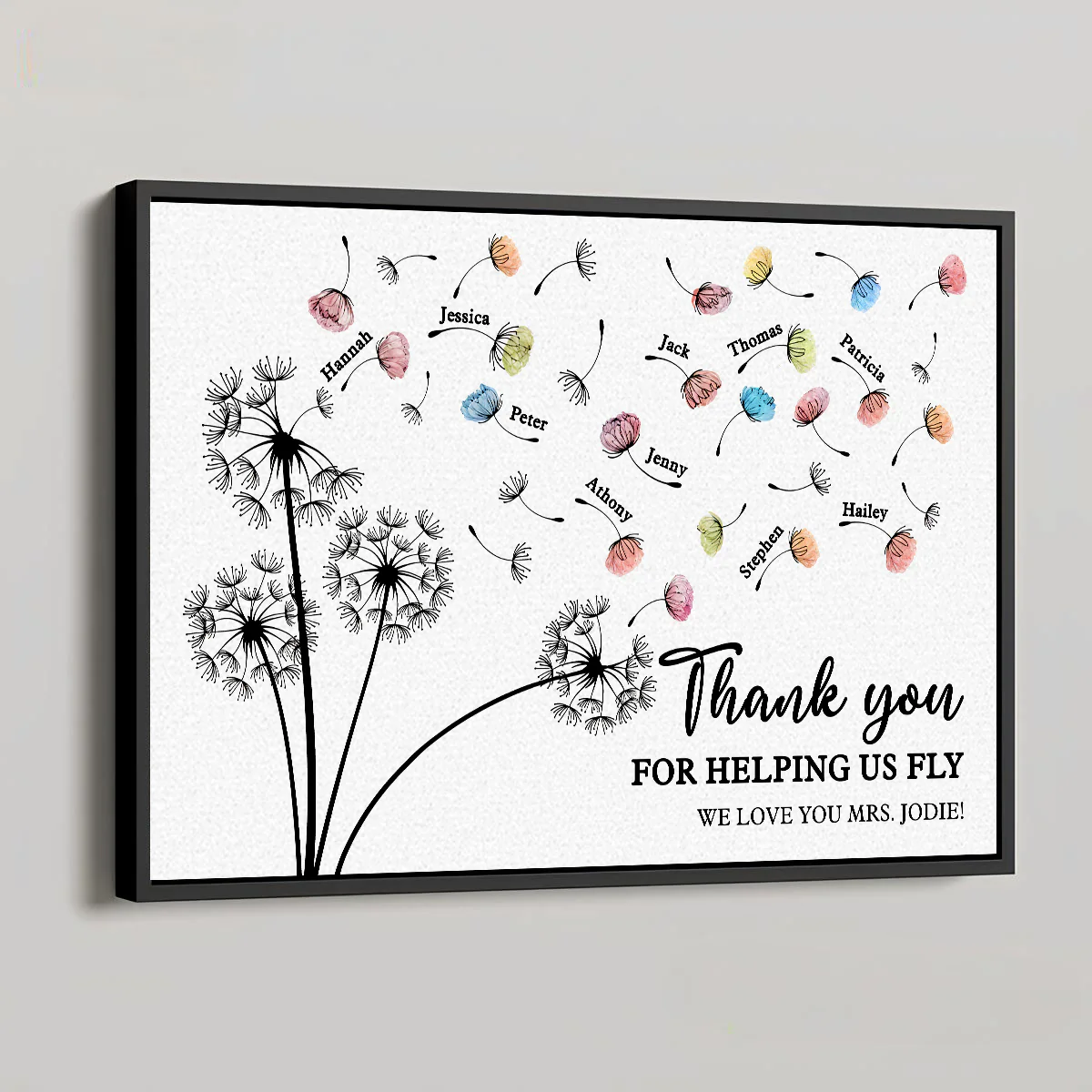 Thank You For Guiding Us - Personalized Custom Poster - Image 2