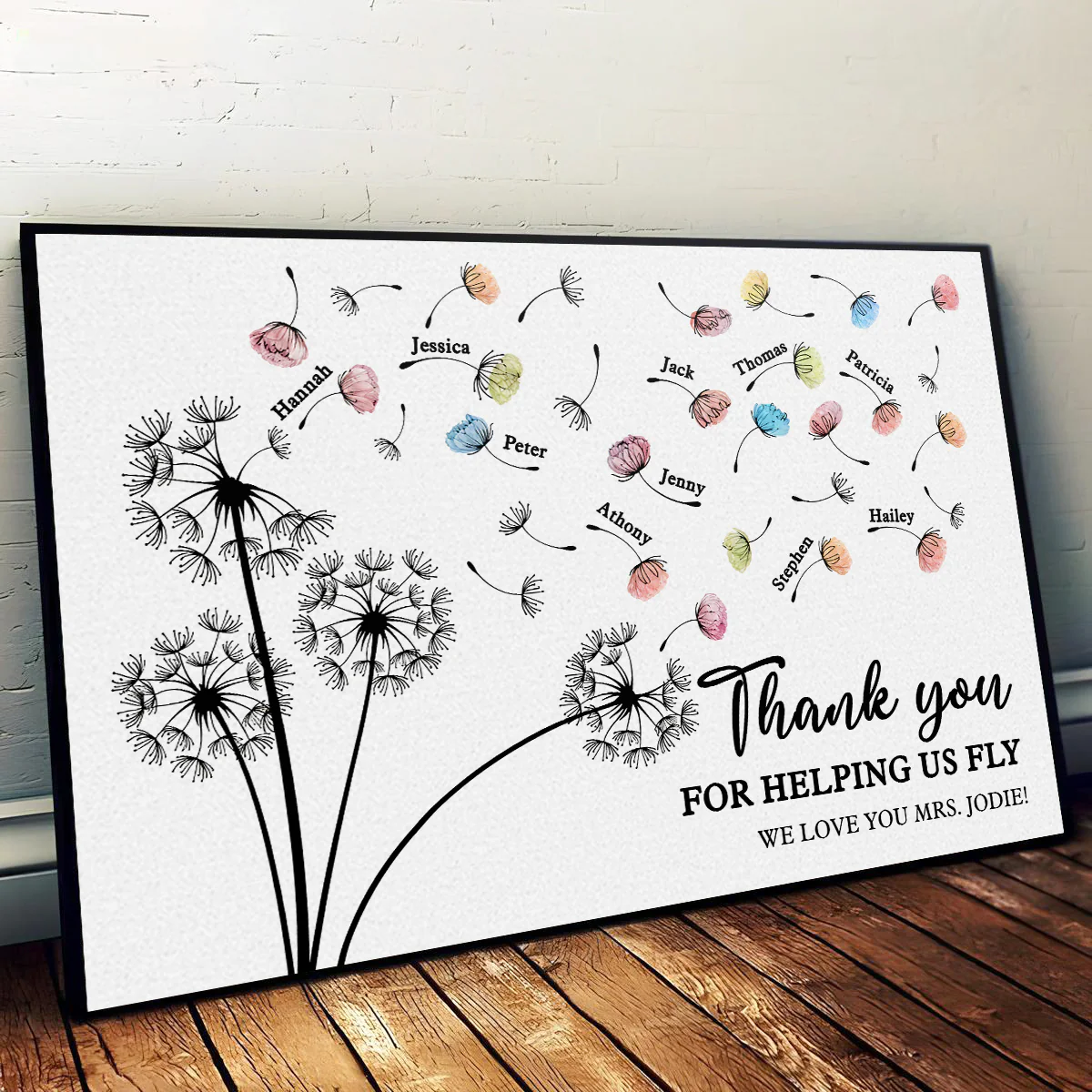 Thank You For Guiding Us - Personalized Custom Poster - Image 4